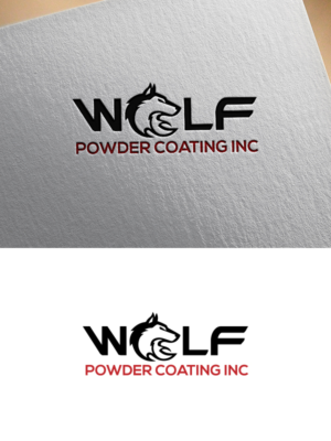 Logo Design by Jasmine.Designs for Wolf Powder Coating Inc | Design: #23190599