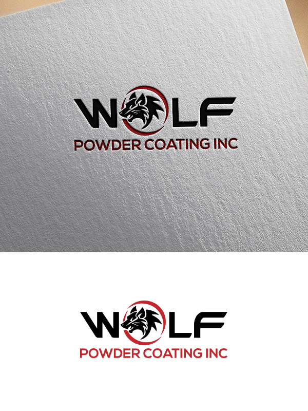 Logo Design by Jasmine.Designs for Wolf Powder Coating Inc | Design #23190600