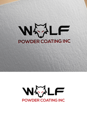 Logo Design by Jasmine.Designs for Wolf Powder Coating Inc | Design: #23190602
