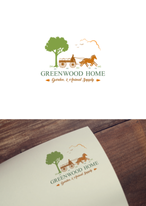 Greenwood Home, Garden, & Animal Supply | Logo Design by siti MWDesign