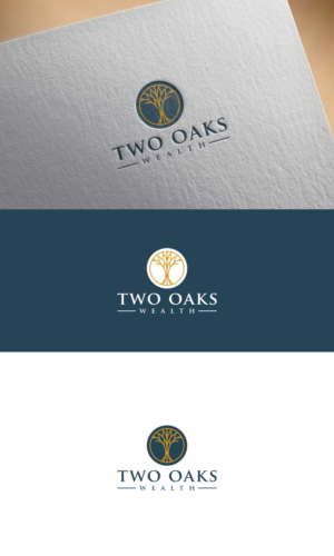 Two Oaks Wealth - with a 'tree type' design | Logo-Design von logo_s