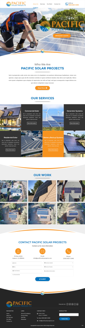 Diseño Web por pb para este proyecto | Diseño #23200467