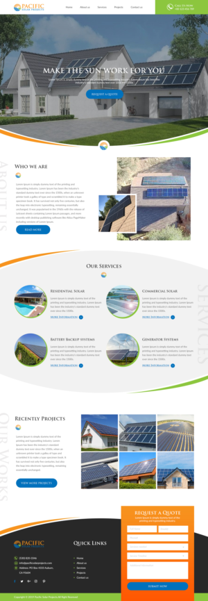 Web Design by bdesigner9 for this project | Design: #23200016