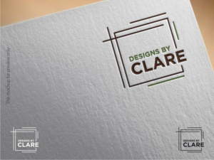 Designs By Clare | Diseño de Logo por Atvento Graphics
