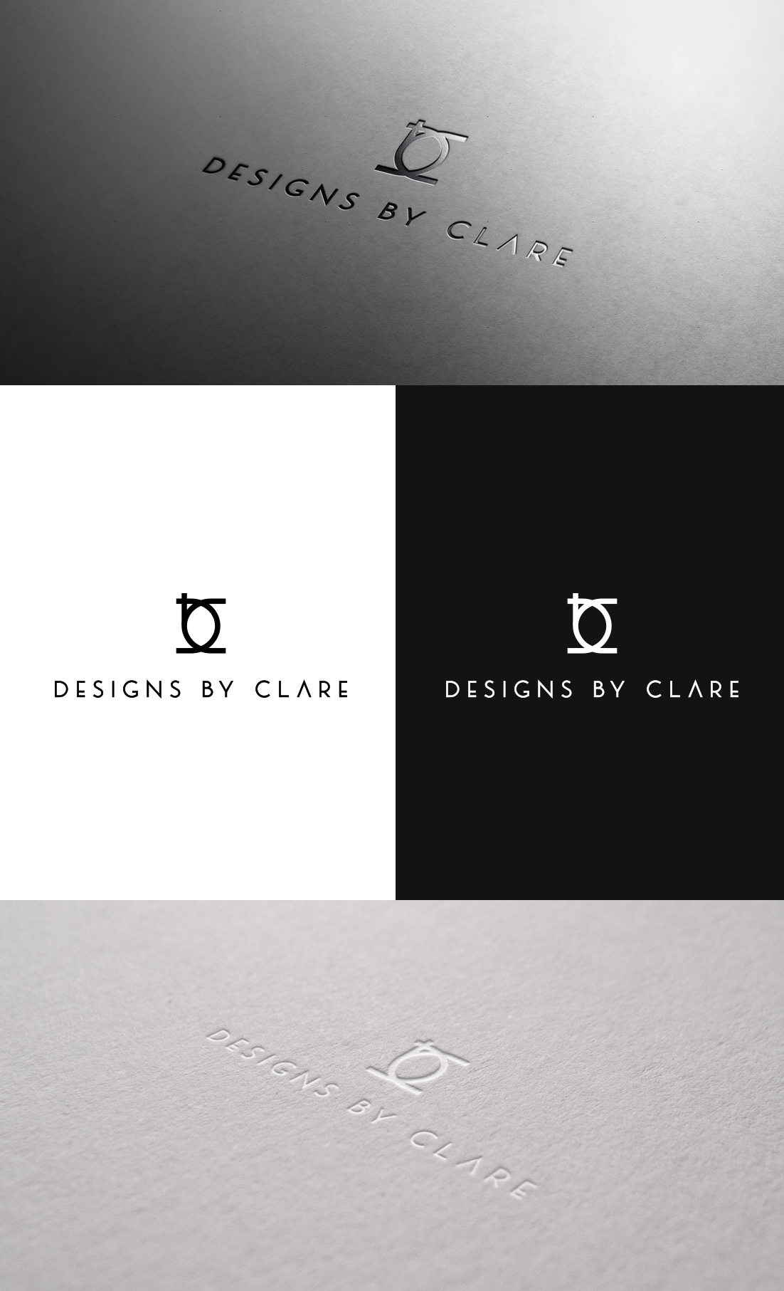 Logo Design by GLDesigns for Designs By Clare | Design #23195066