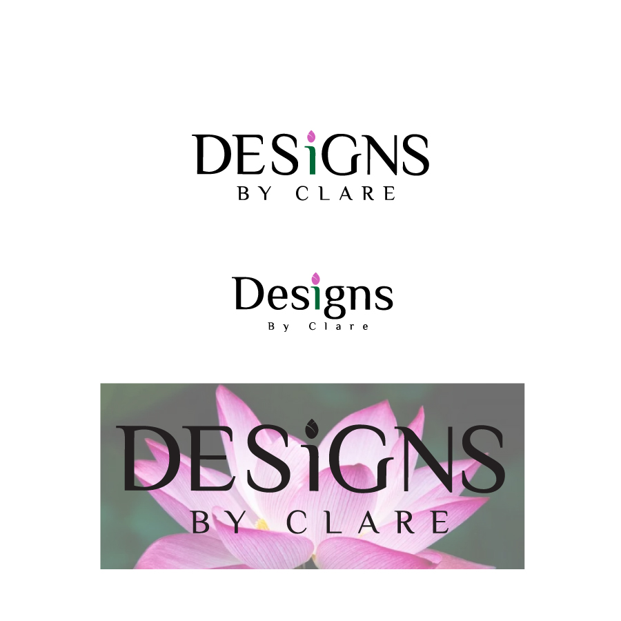 Logo Design by debdesign for Designs By Clare | Design #23213713
