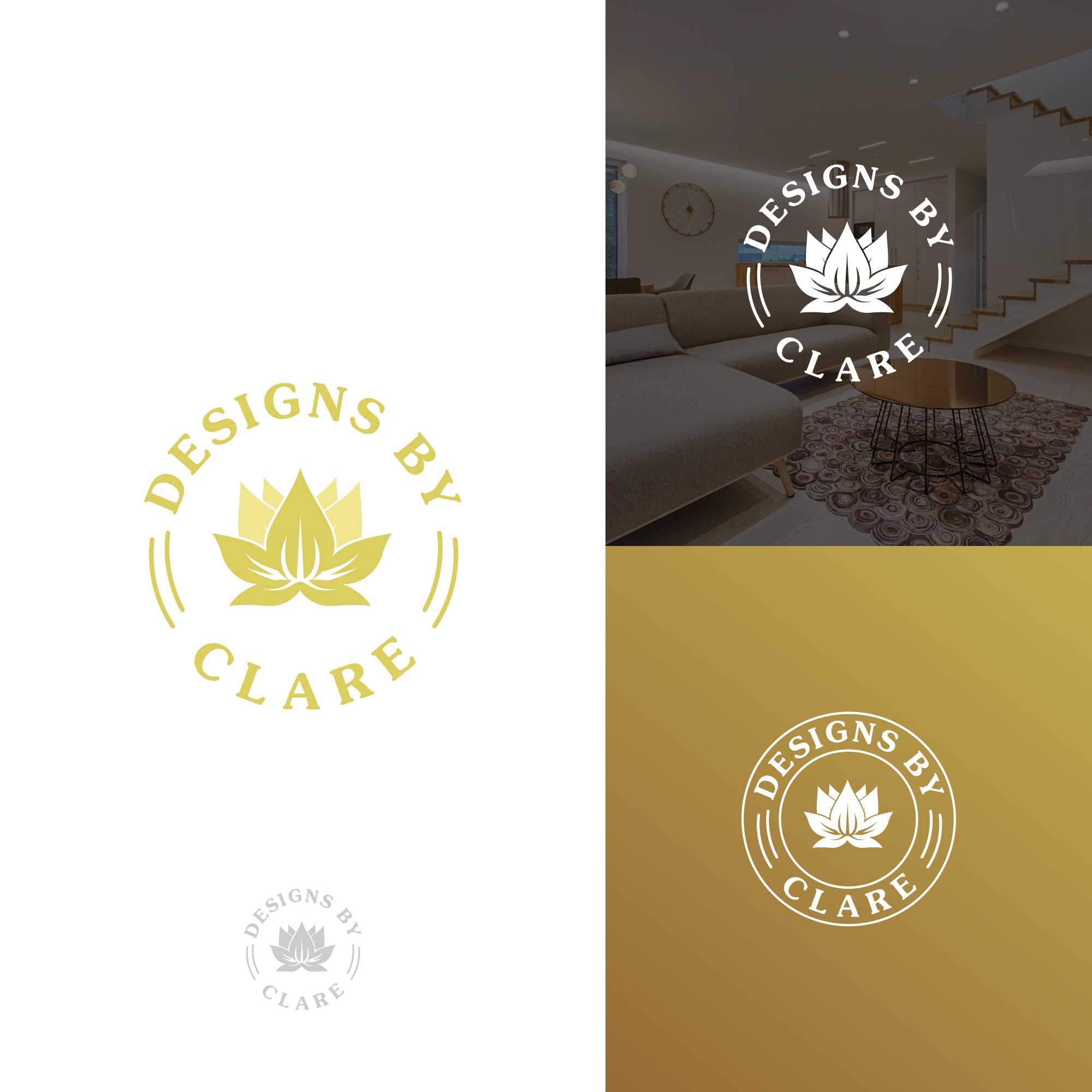 Logo Design by zatsukiki for Designs By Clare | Design #23205968