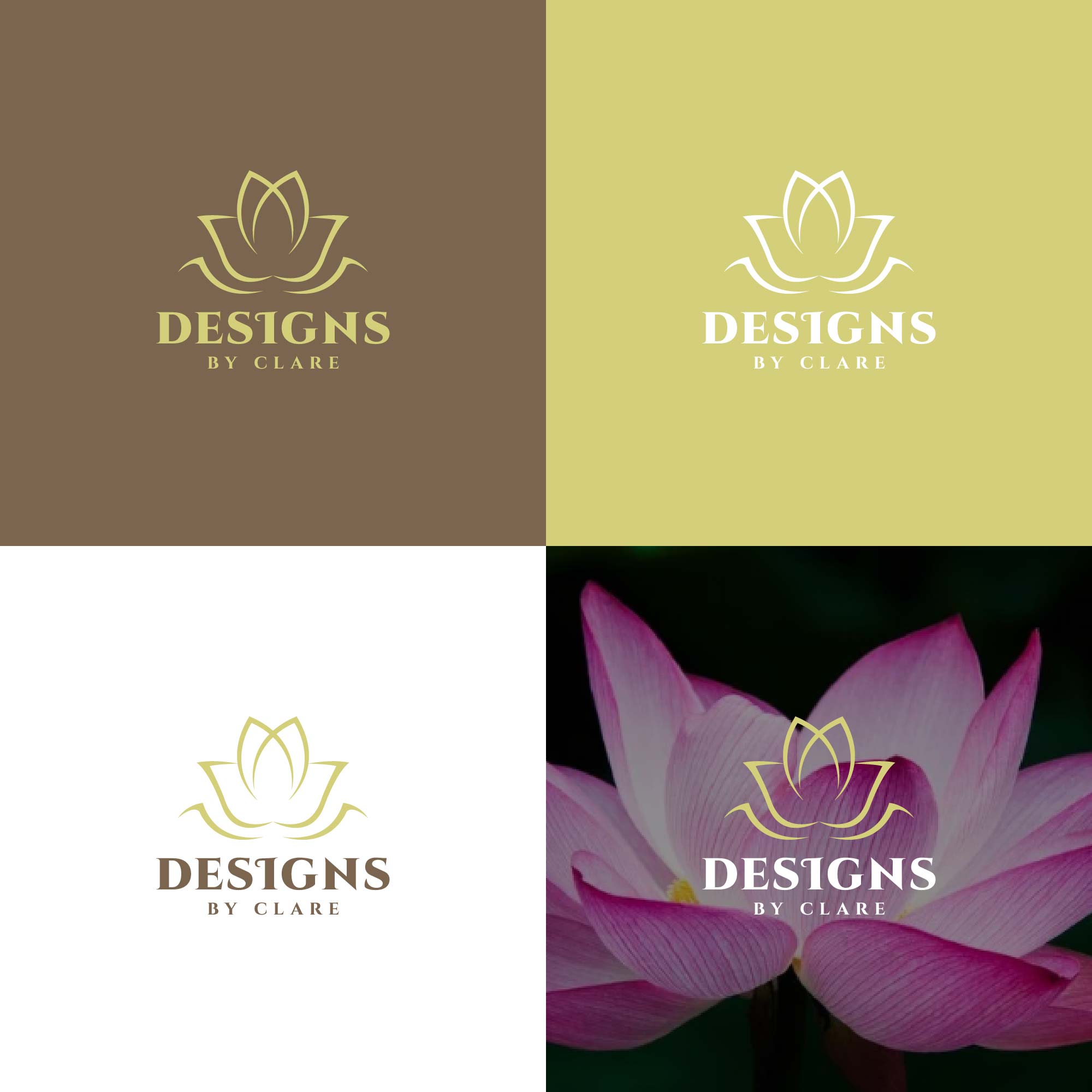 Logo Design by zatsukiki for Designs By Clare | Design #23220664