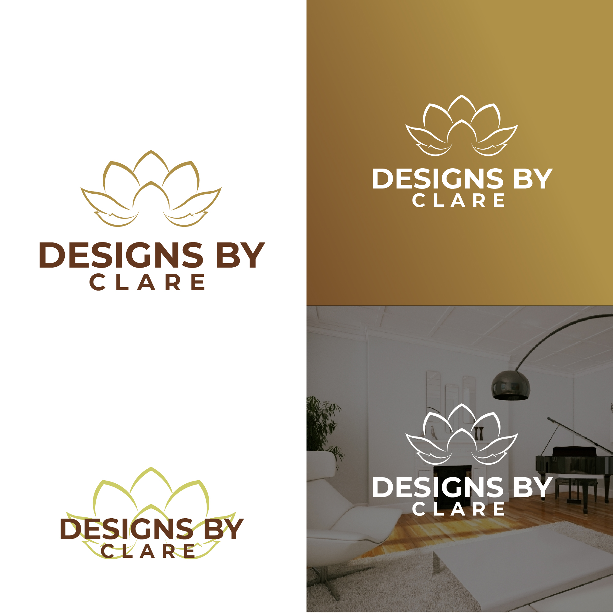 Logo Design by zatsukiki for Designs By Clare | Design #23220666