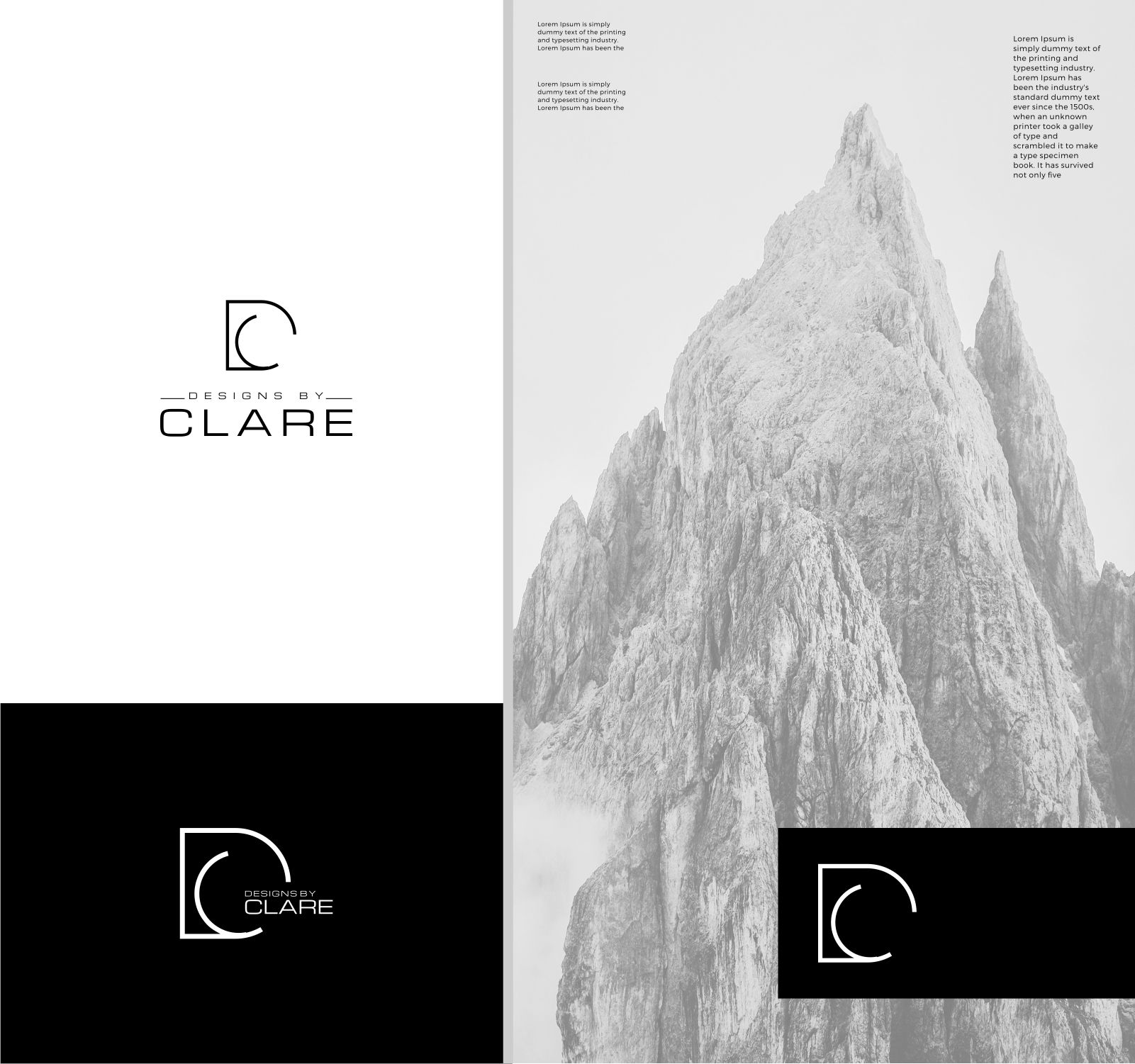 Logo-Design von GVisions für Designs By Clare | Design #23198911