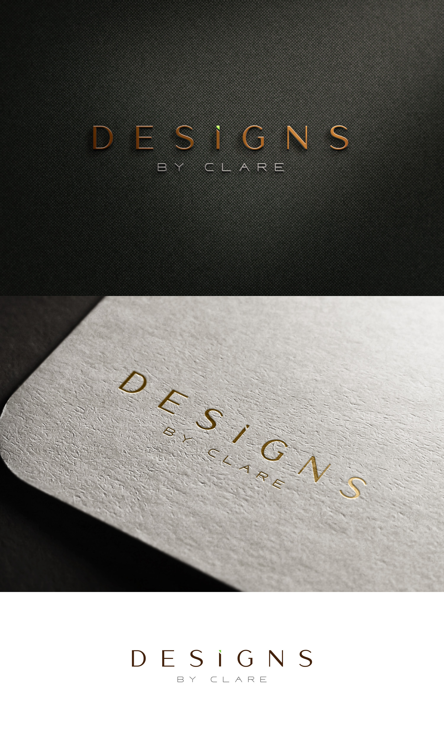 Logo Design by Haja_H2 for Designs By Clare | Design #23199824