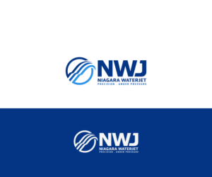 "Niagara Waterjet" with the tagline "Precision. Under Pressure." | Diseño de Logo por Mario