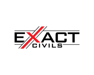 Logo Design by Atec for EXACT CIVILS | Design #23203689