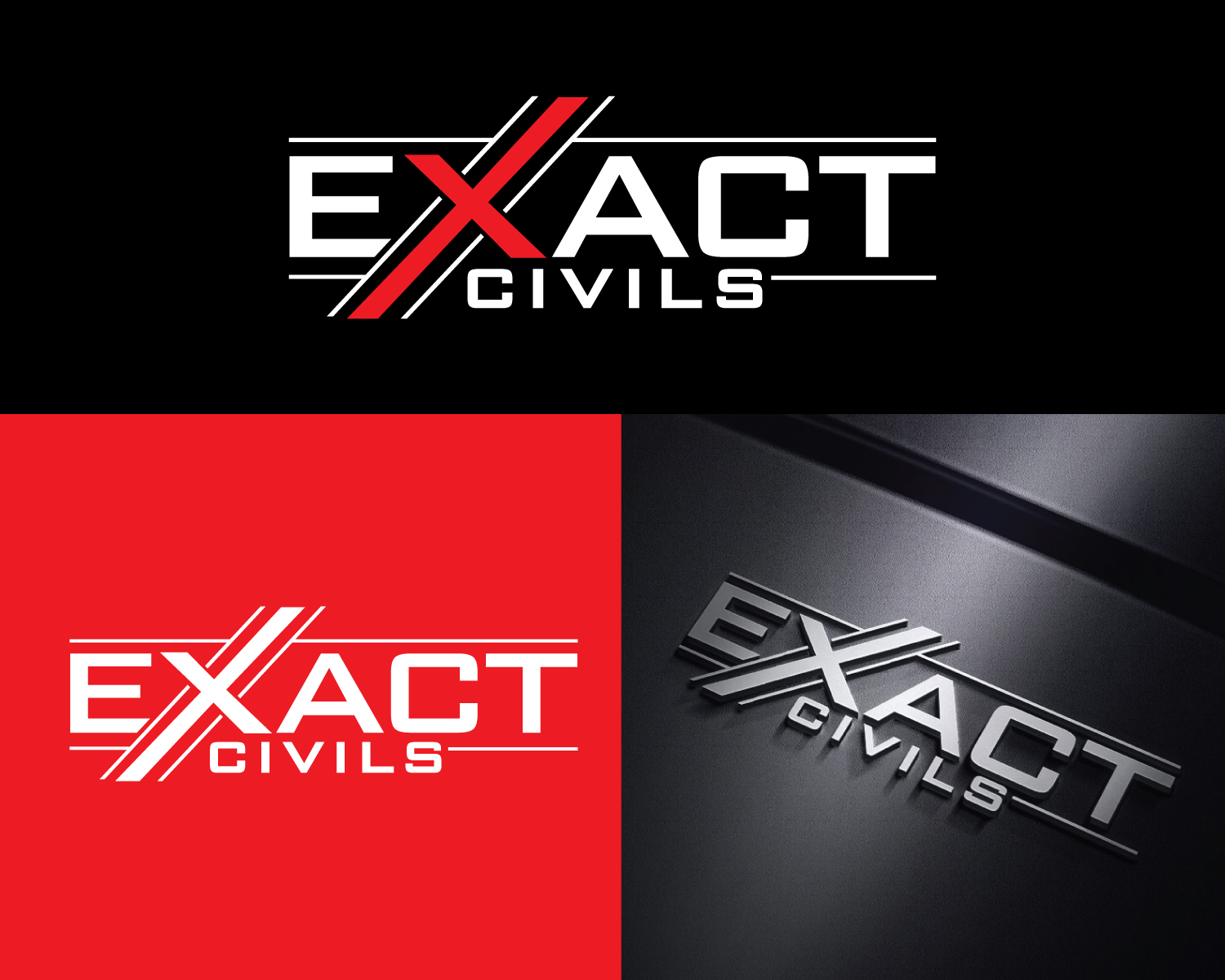 Diseño de Logo por Atec para EXACT CIVILS | Diseño #23203690