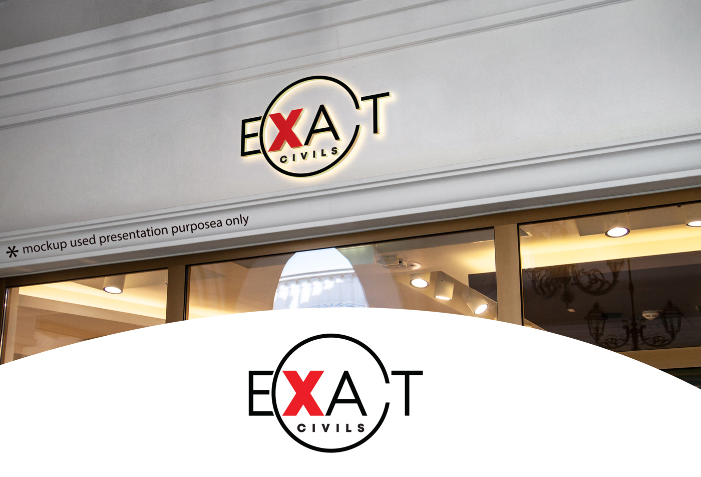 Diseño de Logo por A S design @ para EXACT CIVILS | Diseño #23213338