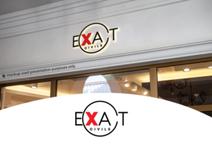 Logo Design by A S design @ for EXACT CIVILS | Design: #23213338