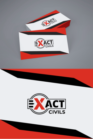 Logo Design by jnh for EXACT CIVILS | Design: #23204233