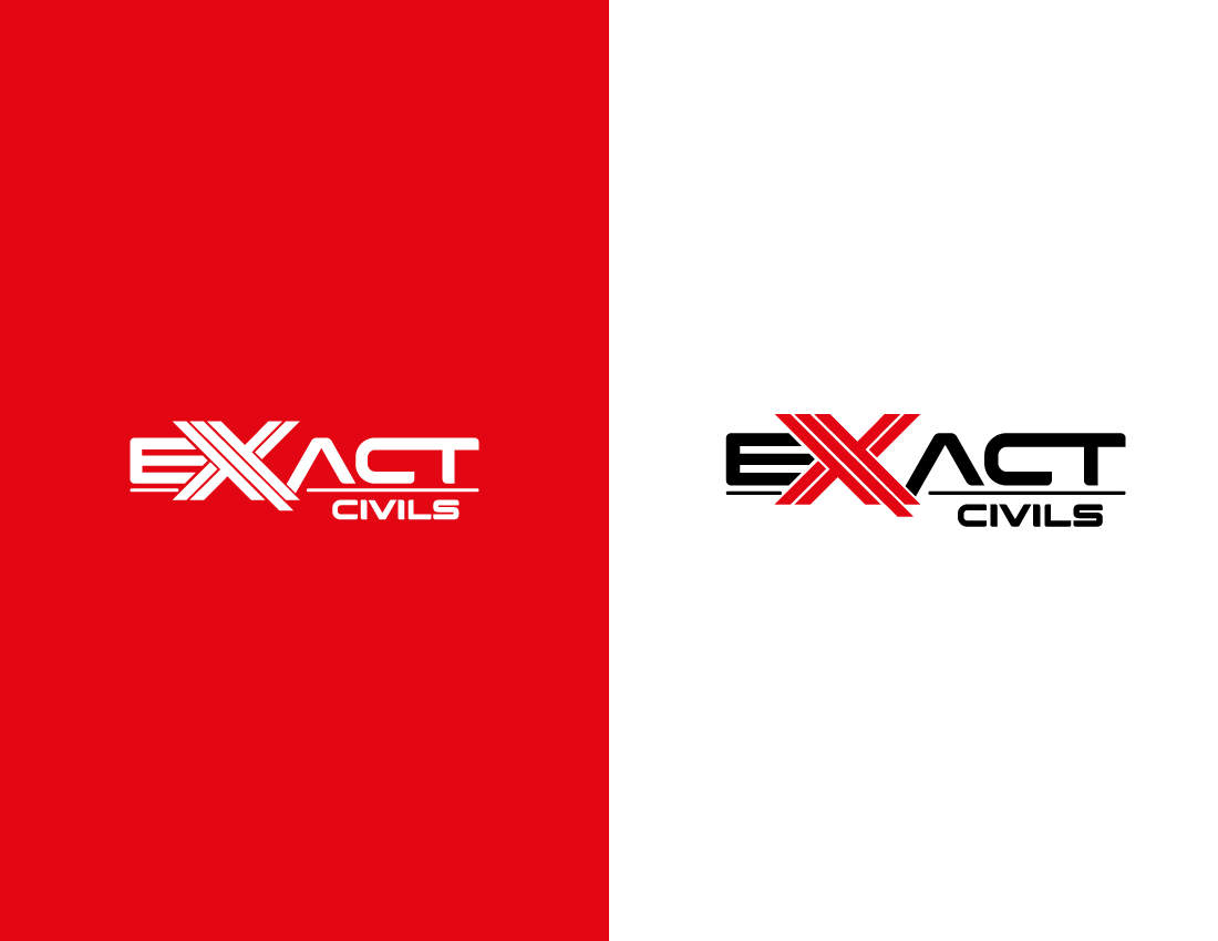 Logo-Design von Just Pixels für EXACT CIVILS | Design #23202318
