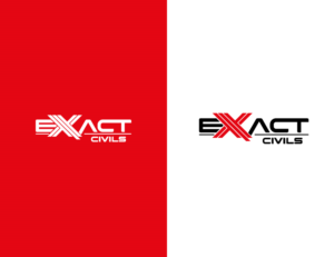Logo Design by Just Pixels for EXACT CIVILS | Design #23202318