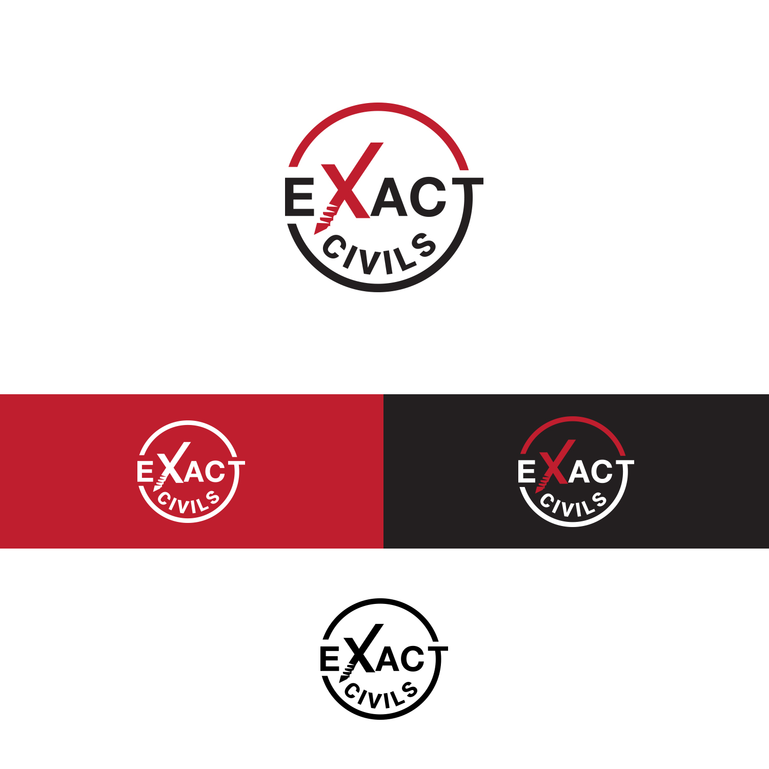 Diseño de Logo por Maxo-Biz para EXACT CIVILS | Diseño #23223754