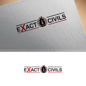 Logo Design by Maxo-Biz for EXACT CIVILS | Design: #23223756