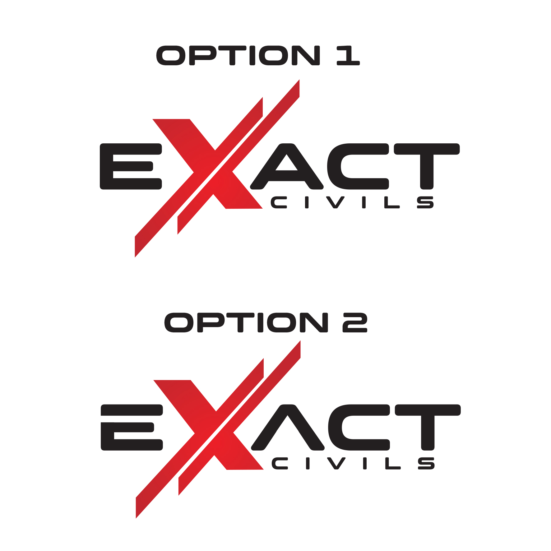 Diseño de Logo por IdentsArt para EXACT CIVILS | Diseño #23199177
