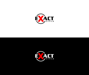 Logo Design by Riaper for EXACT CIVILS | Design: #23210828