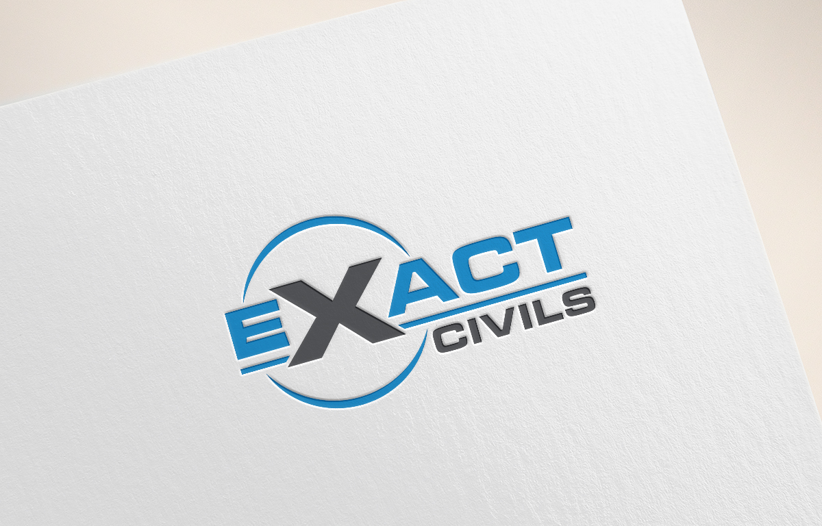 Diseño de Logo por CreativeBaba para EXACT CIVILS | Diseño #23213966