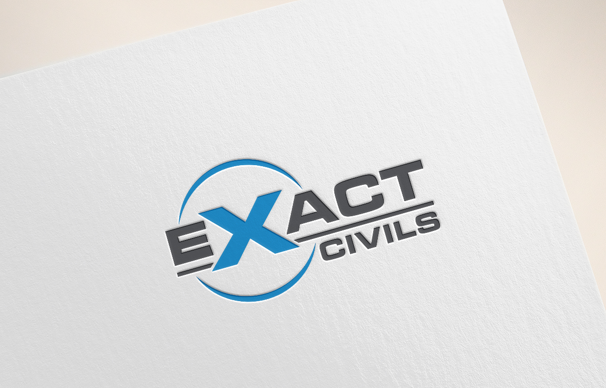 Diseño de Logo por CreativeBaba para EXACT CIVILS | Diseño #23213998
