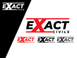 Logo Design by Nova Tech Solutions for EXACT CIVILS | Design: #23207585