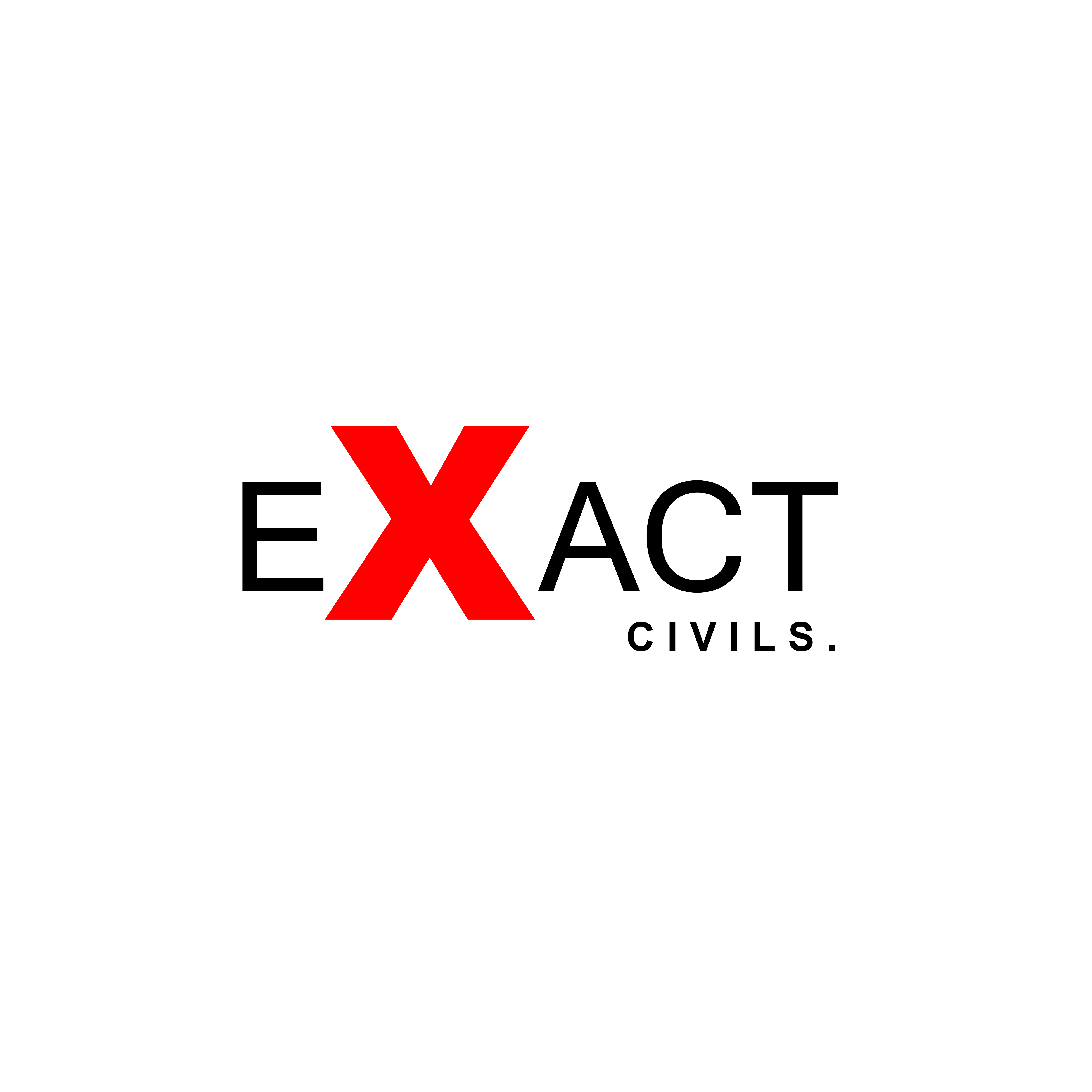 Logo Design by Myhawi for EXACT CIVILS | Design #23196636