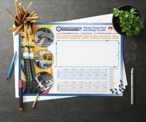 A2 Desk calendar/planner *landscape* | Graphic Design by Ultimate Art