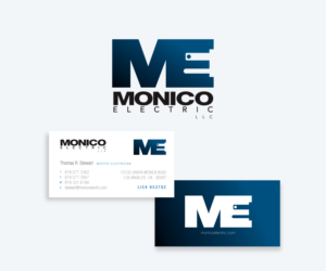 Monico Electric LLC | Diseño de Logo por gvb design communications