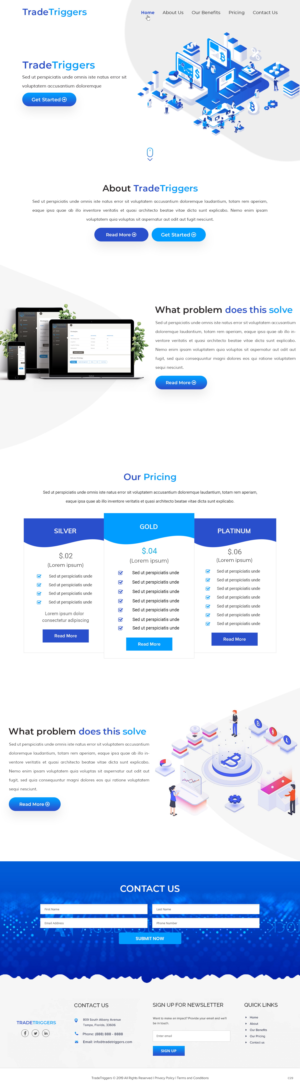 Web Design by pb for this project | Design: #23206607