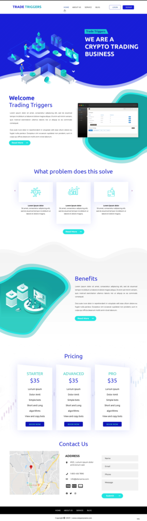 Web Design by pb for this project | Design: #23206608