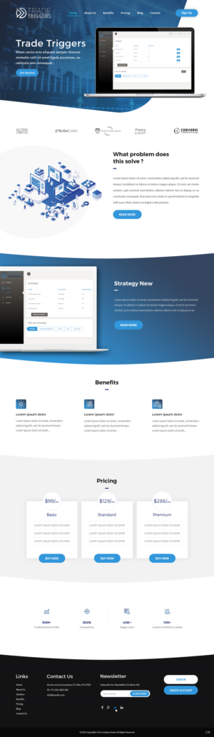 Web Design by pb for this project | Design: #23218942