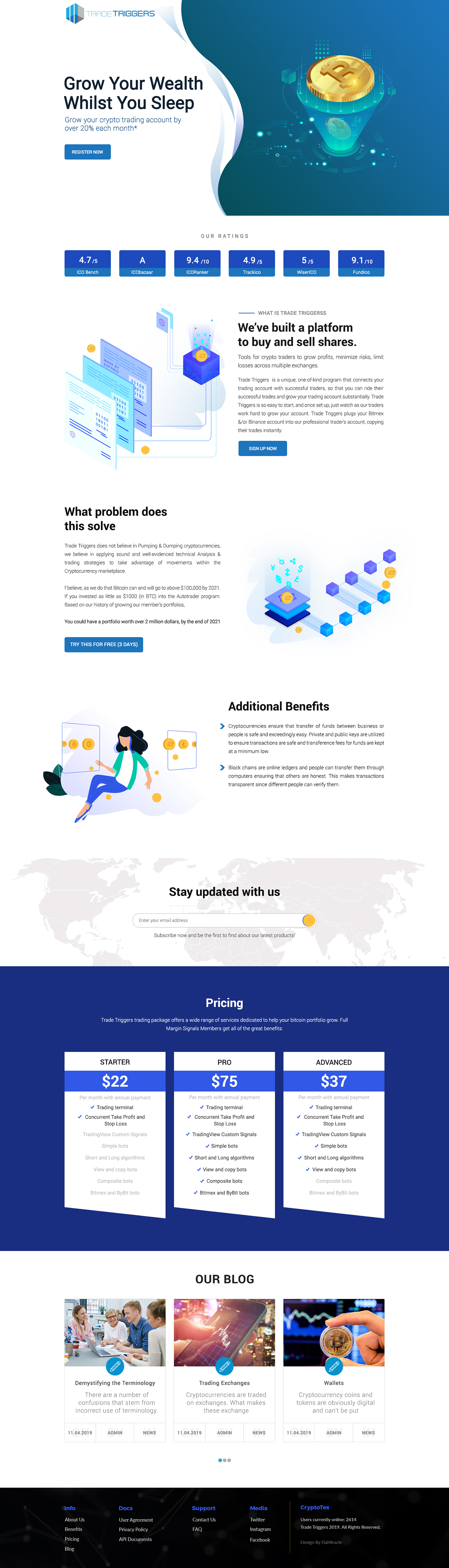 Web Design by Da Miracle for this project | Design #23221643