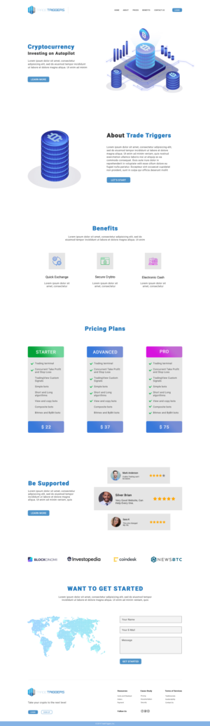 Web Design by FadiNasr for this project | Design: #23242369