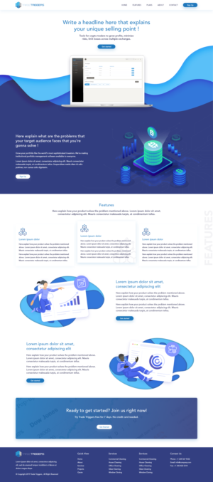 Diseño Web por ParimalBakrola para este proyecto | Diseño #23226331
