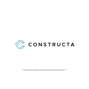 Constructa or CONSTRUCTA | Logo Design by Zazyzu