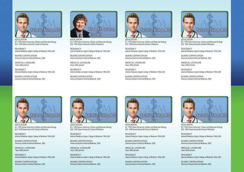 Brochure Design by ganz abecia for Associates in Medicine, P.A. | Design #731431