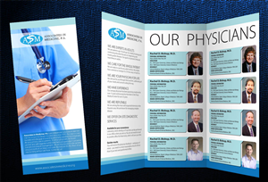 Brochure Design by Phobos for Associates in Medicine, P.A. | Design #720200