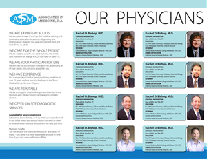 Brochure Design by Svetlin Angelov for Associates in Medicine, P.A. | Design: #720202