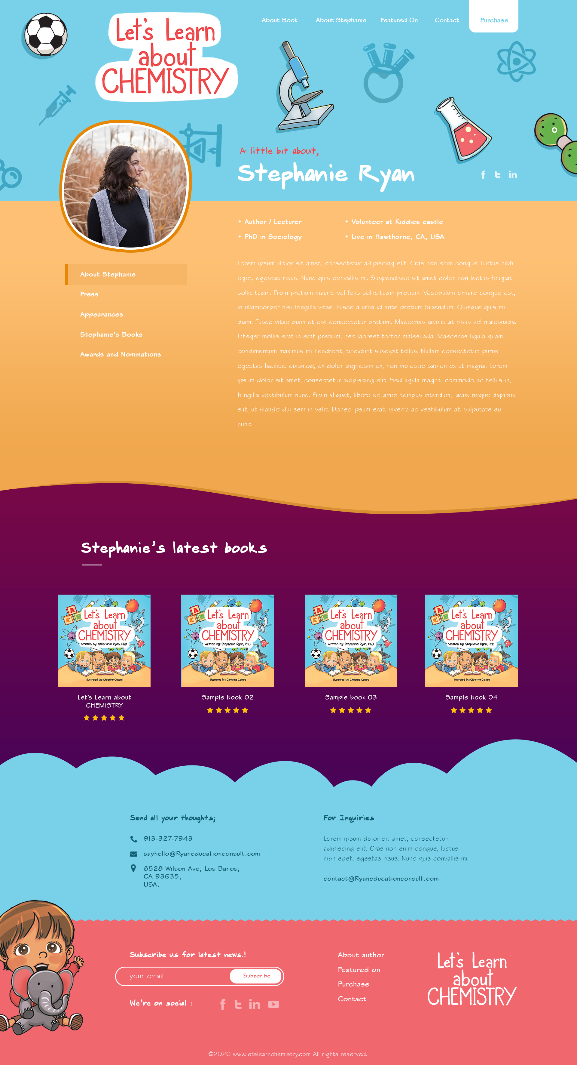 Web Design by Derek Media for Ryan Education Consulting LLC | Design #23242427