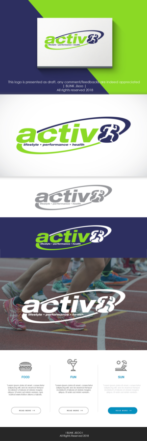 activ8 lifestyle-performance-health  | Logo Design by Kim Ji