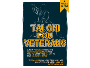 Tai Chi for Veterans posters to attract attention at trade shows | Graphic Design by Feni:)