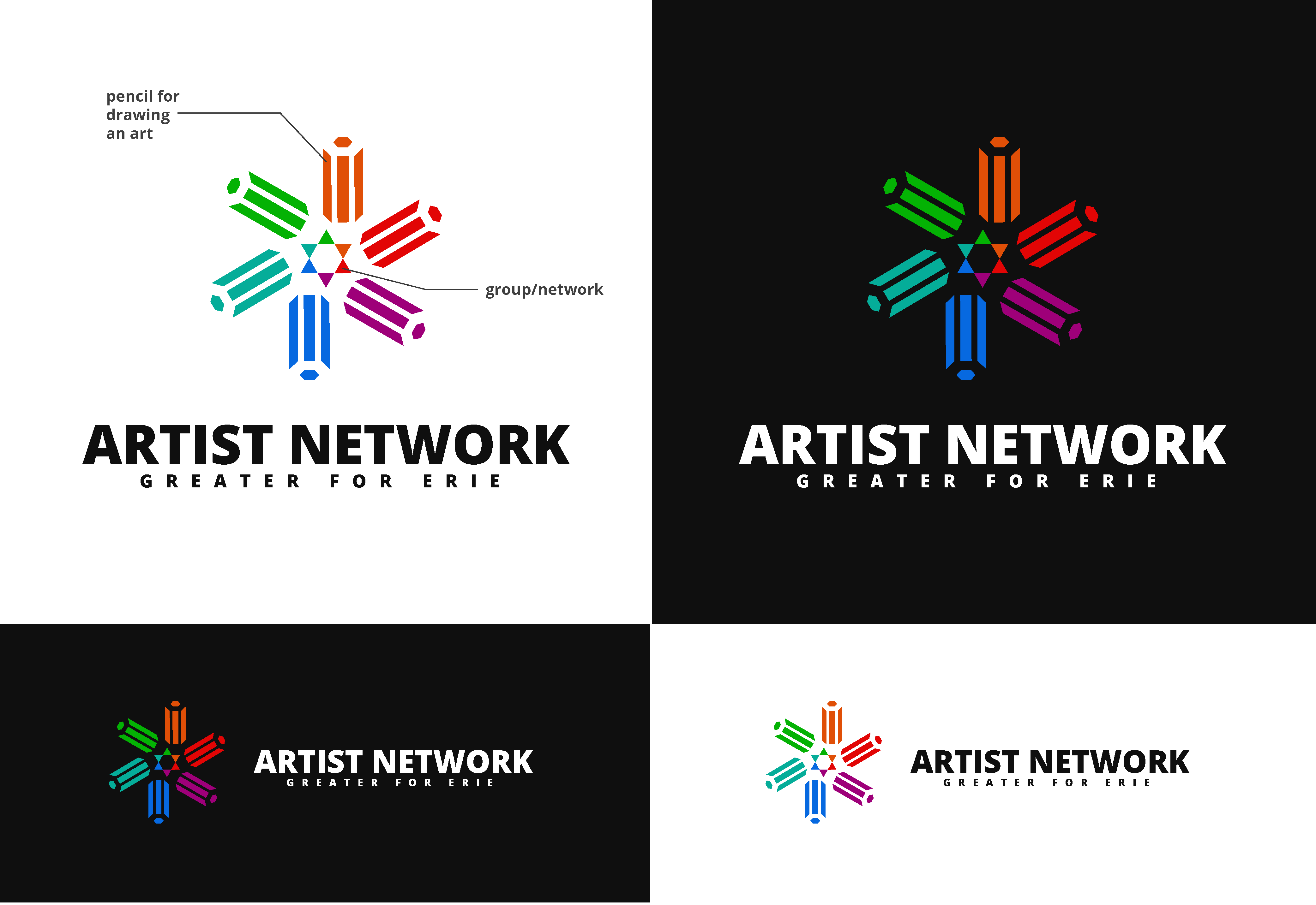 Design de Logo par Rockzzila pour Artist Network of Greater Ft. Erie | Design #23206091