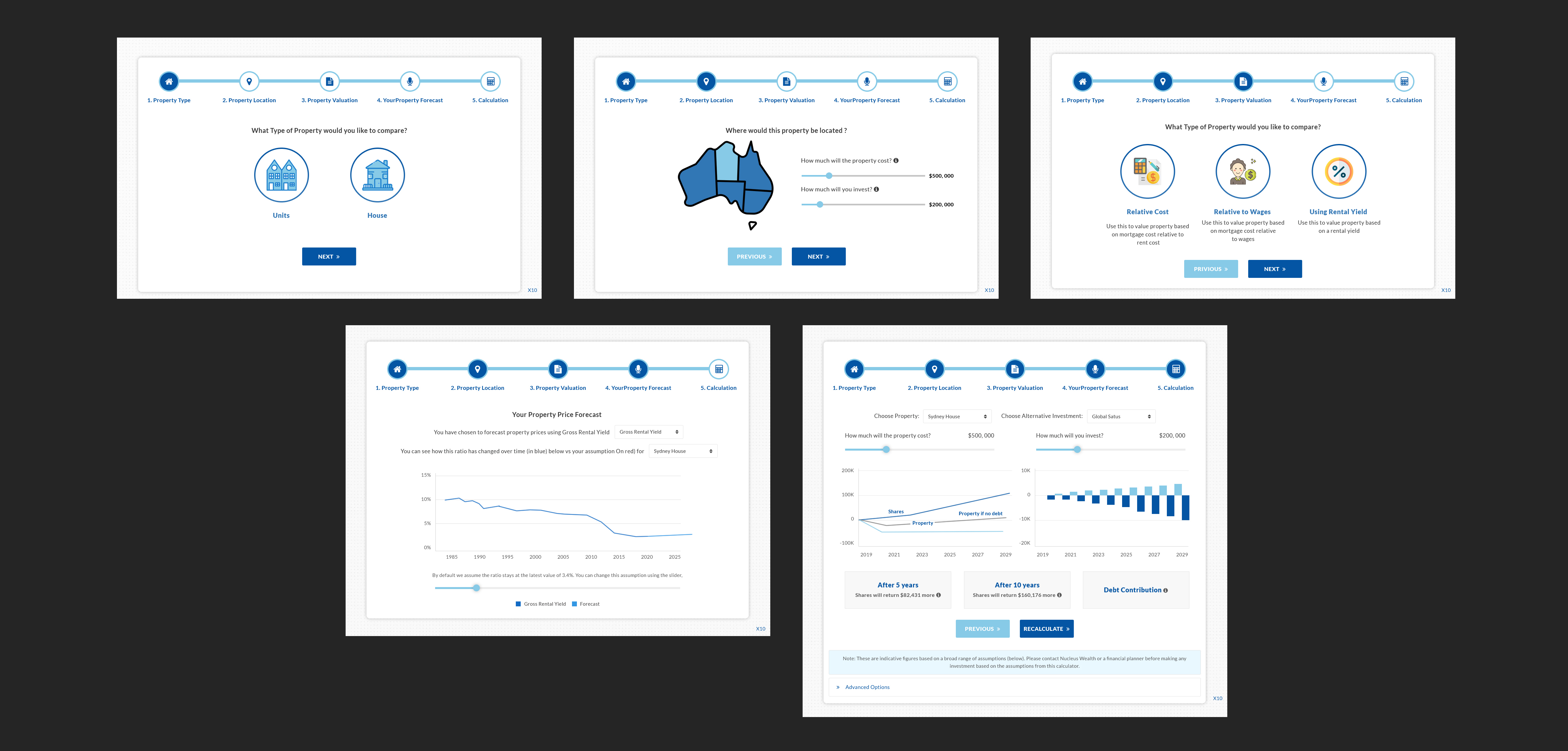 Web Design by pb for Nucleus Wealth | Design #23227349