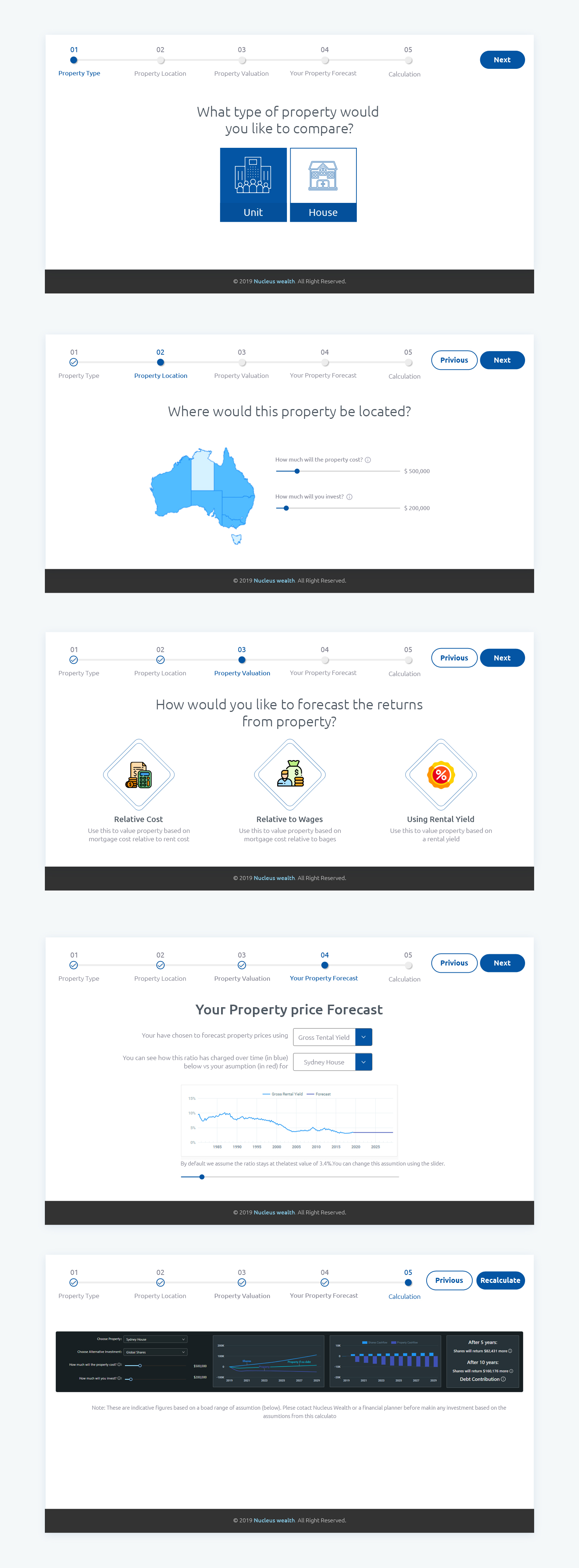 Web Design by sai.designer87 for Nucleus Wealth | Design #23240391