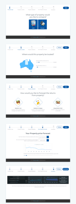 Web Calculator design Housing Investment | Diseño Web por sai.designer87